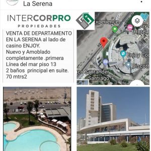 Se vende departamento en La Serena