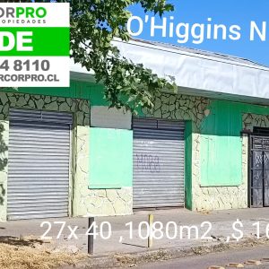 Se vende propiedad en Av. Bernardo O’Higgins, Curicó