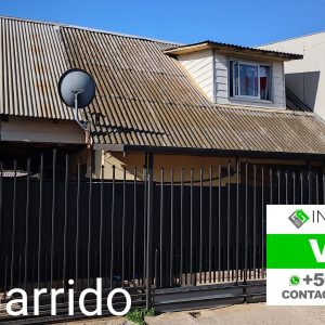 SE VENDE CASA EN POBLACIÓN BOMBERO GARRIDO, CURICÓ.