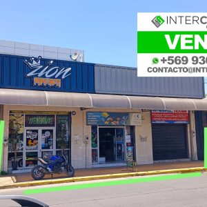 Se vende céntrica propiedad con 3 locales comerciales en Av. O´Higgins, Curicó