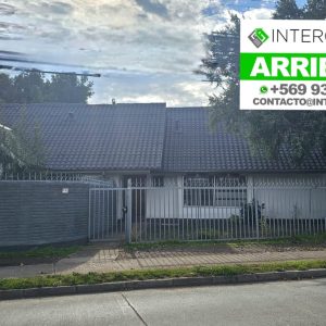 SE ARRIENDA CASA ESQUINA EN AVENIDA ESPAÑA, CURICÓ