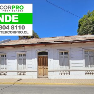 SE VENDE PROPIEDAD EN CALLE ARGOMEDO, CURICÓ.