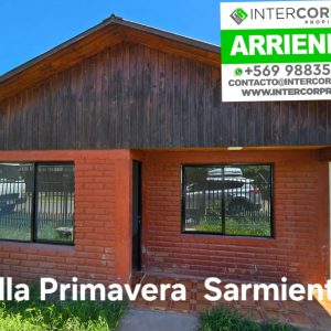 SE ARRIENDA CASA EN VILLA PRIMAVERA, SARMIENTO, CURICÓ.