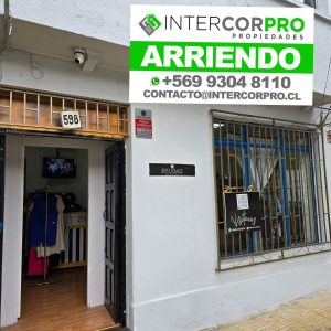 SE ARRIENDA LOCAL COMERCIAL EN CALLE MEMBRILLAR, CURICÓ.