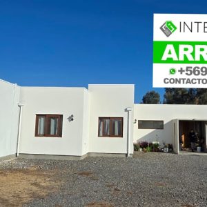 SE ARRIENDA CASA EN CONDOMINO VALLE LUMACO, COMUNA DE RAUCO, CURICÓ.