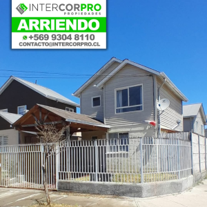 SE ARRIENDA CASA EN VILLA DON MANUEL, CURICÓ.